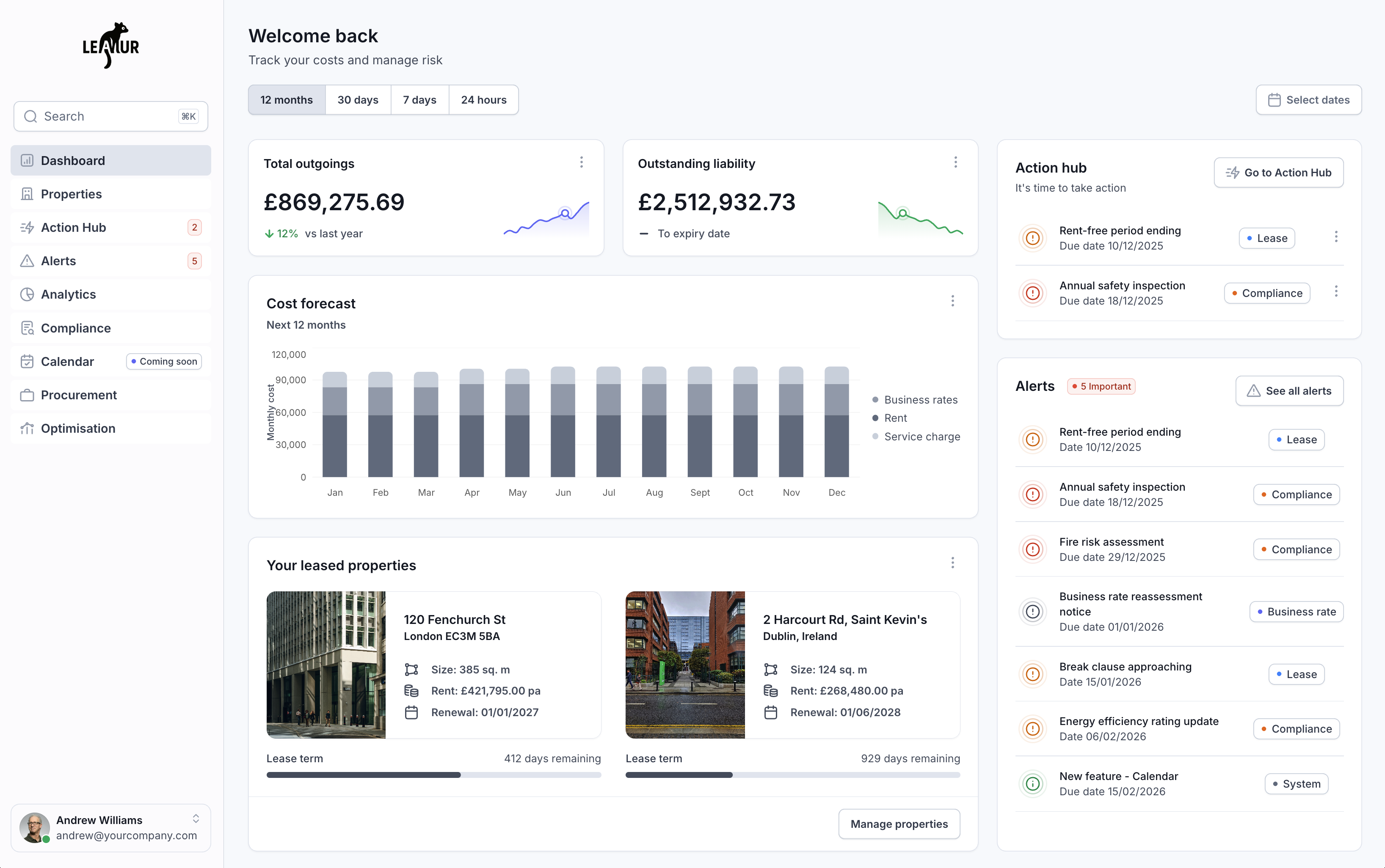 Dashboard mockup showing application interface